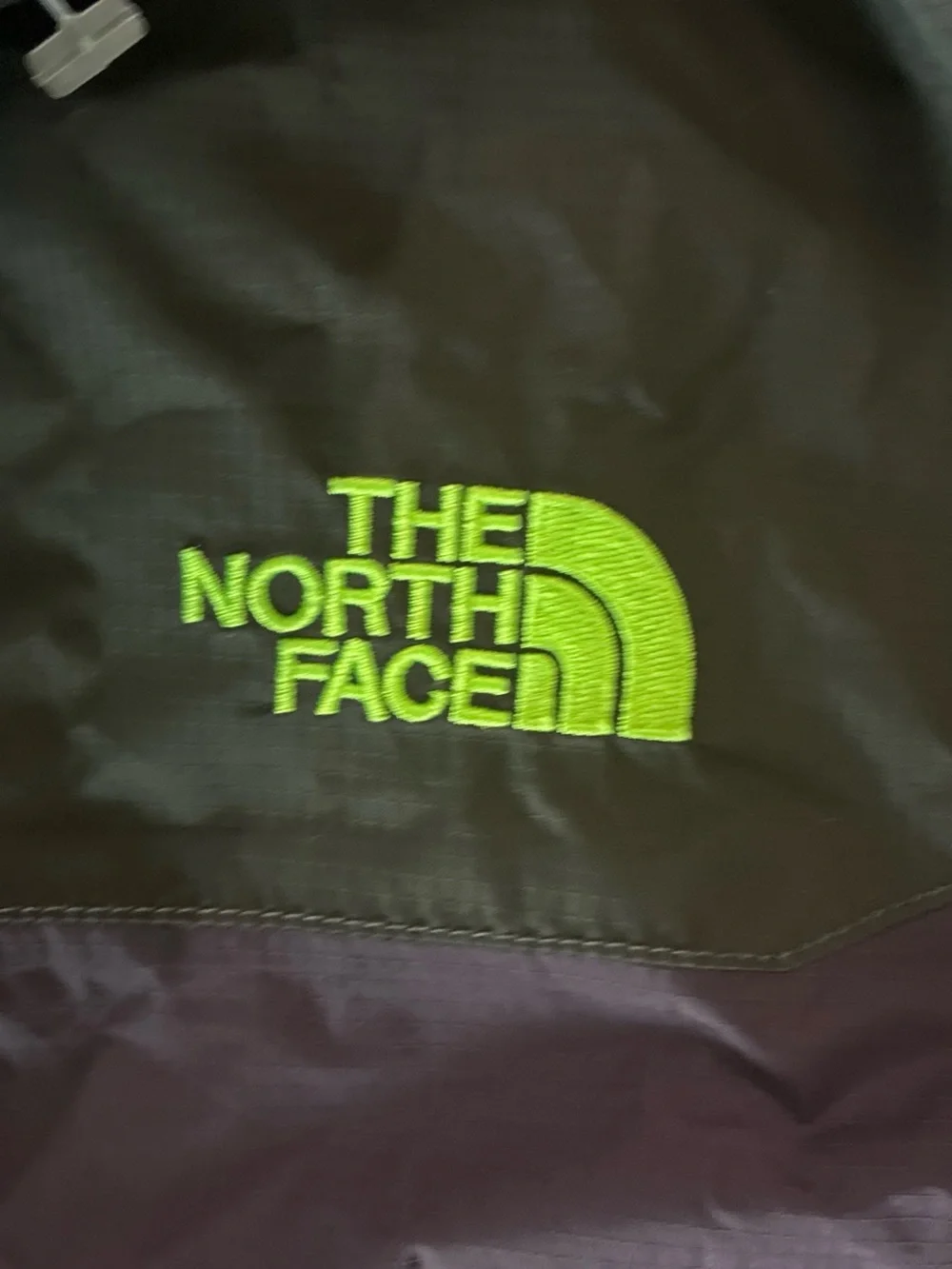 The North Face Men’s Venture 2 Purple and Black Hooded jacket. Like New
